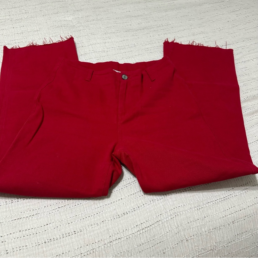Willow Tree Vibrant Red Pants